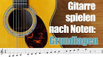 noten lernen gitarre