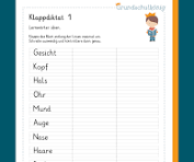 schreiben lernen 1 klasse