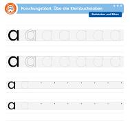 schreiben üben