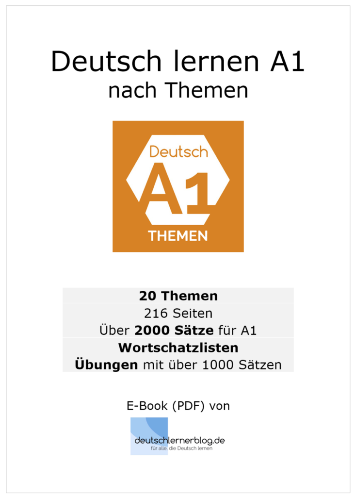 deutsche lernen a1