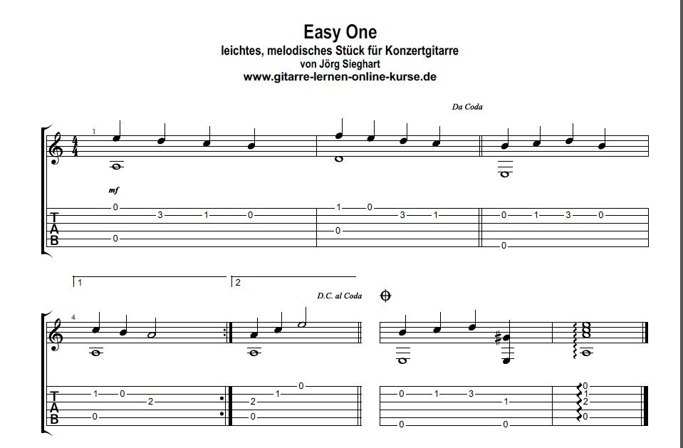 online gitarre lernen