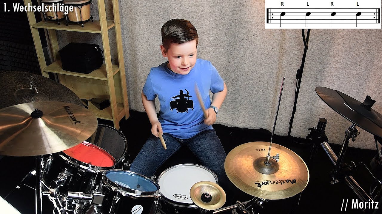 schlagzeug lernen kinder