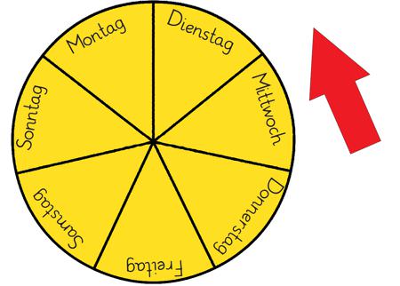 wochentage lernen kinder