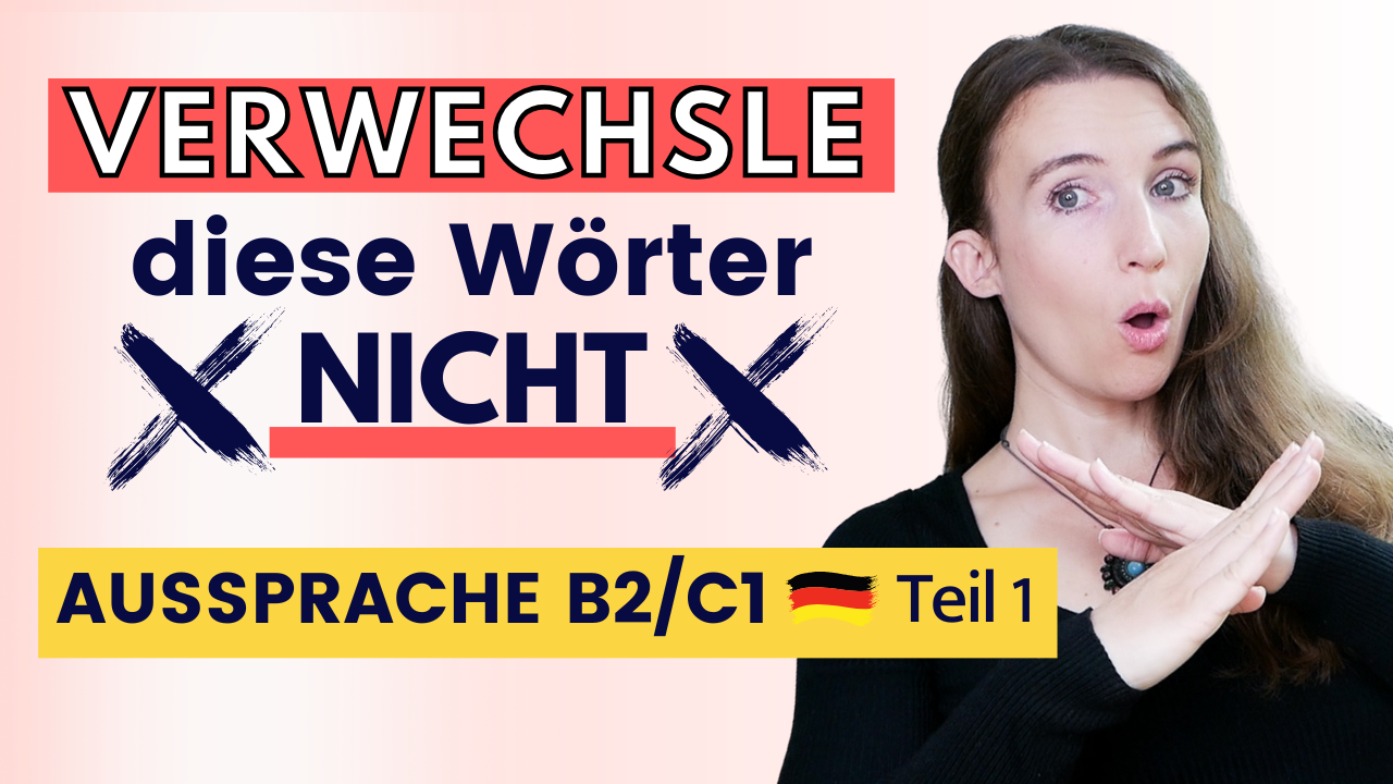deutsche aussprache verbessern